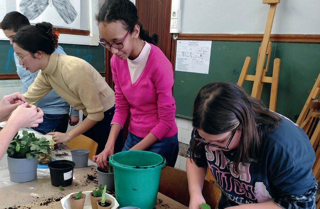 Atelier créatif des élèves